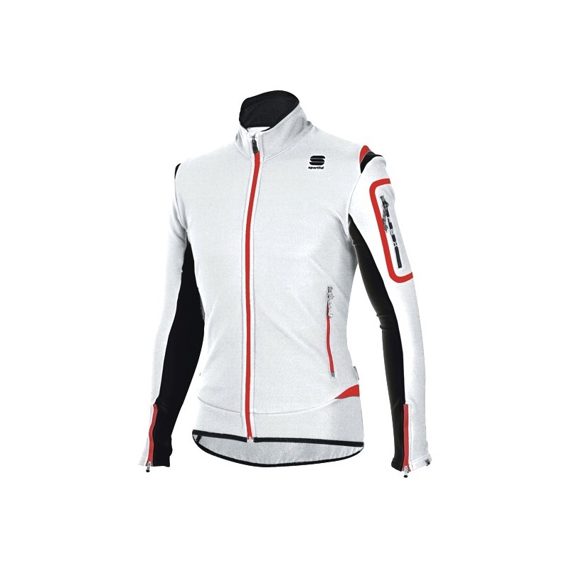 Varm jacka Sportful APEX Flow WS STRETCH JACKET vit Varm jacka Sportful APEX Flow WS STRETCH JACKET vit